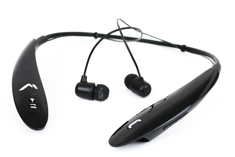 Mitzu Mh 9210 Bk Audifonos Deportivos Manos Libres Bluetooth Negros