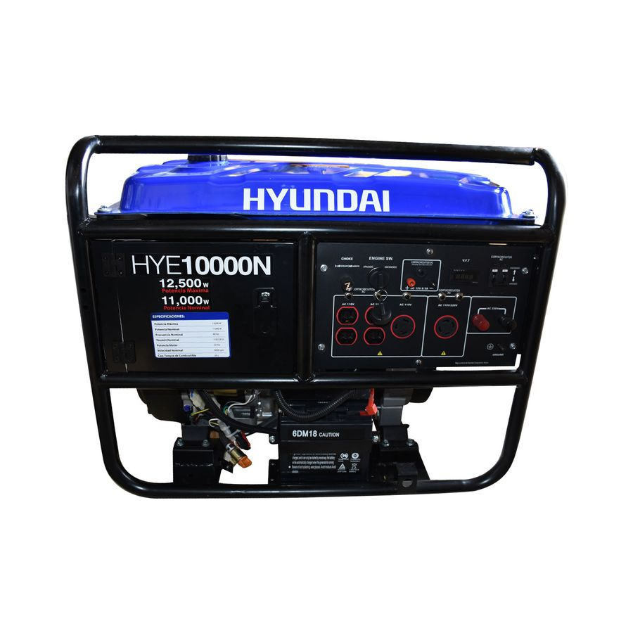 Hyundai Hye10000 N Generador A Gasolina 12500 W 110/220 V - ordena-com.myshopify.com
