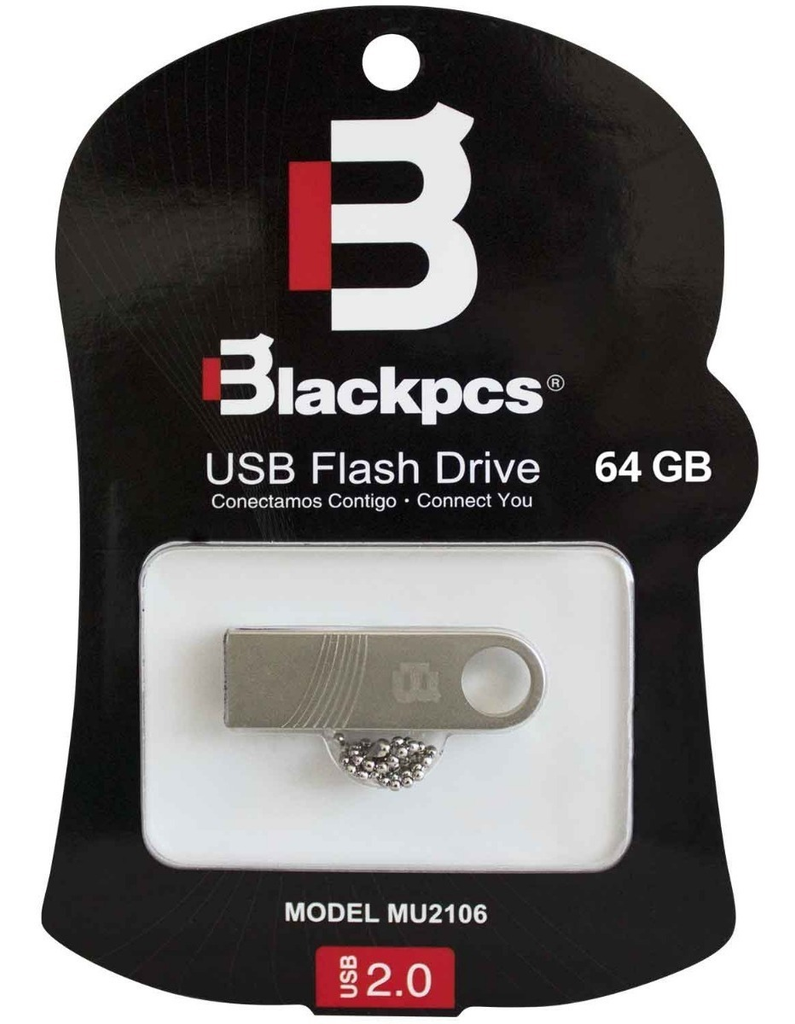 Memoria Flash Usb Blackpcs Mu2106 S 64 64 Gb Metalica Plata - ordena-com.myshopify.com