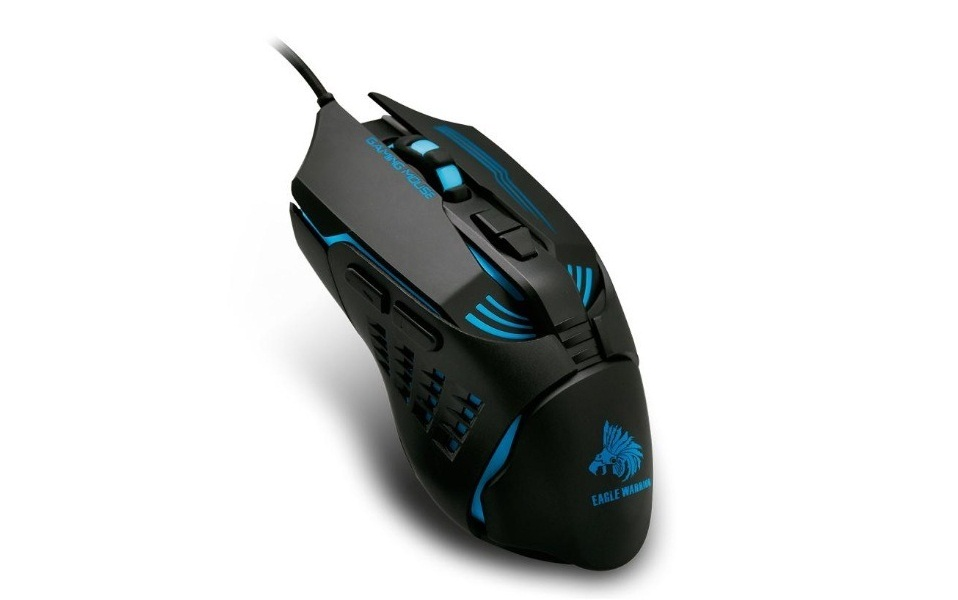 Mouse Gamer Eagle Warrior Wasp 3200 Dpi Color Led Ergonomico - ordena-com.myshopify.com