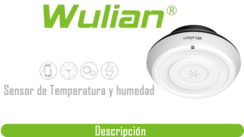 Sensor Inteligente De Humedad Y Temperatura Wulian - ordena-com.myshopify.com