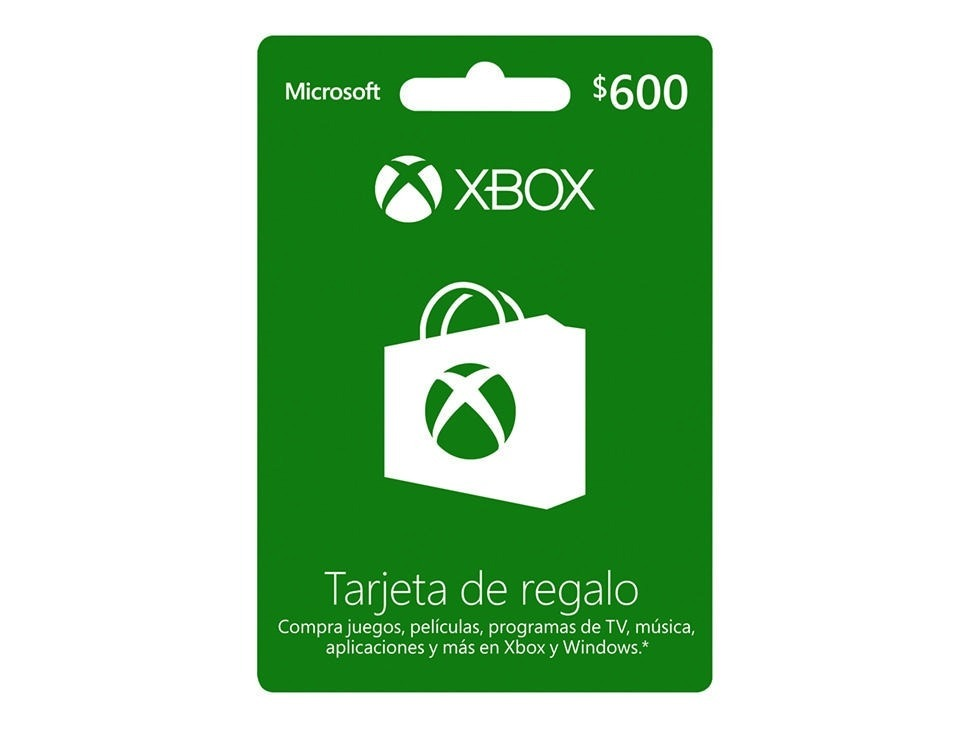 Microsoft K4 W 03199 Gamer Card Xbox Live On Line Esd 600 Mxn R15 - ordena-com.myshopify.com