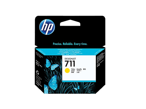 Hp 711 Cartucho Cz132 A Para T120/T520 Amarillo - ordena-com.myshopify.com