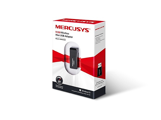Mercusys Mw300 Um Mercusys Adaptador De Red Usb Inalambrico 300 Mbit/S - ordena-com.myshopify.com