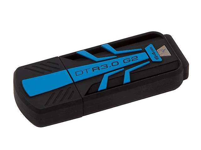 Kingston Dtr30 G2/64 Gb 64 Gb Memorua Usb 3.0 Negro/Azul - ordena-com.myshopify.com