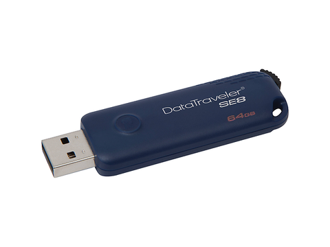 Kingston Dtse8/64 Gb 64 Gb Memoria Usb Azul - ordena-com.myshopify.com