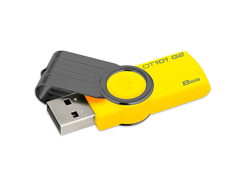 Kingston Kc U308 G 2 X2 Y2 Dt101 G2 8 Gb Memoria Usb Amarillo Neon - ordena-com.myshopify.com