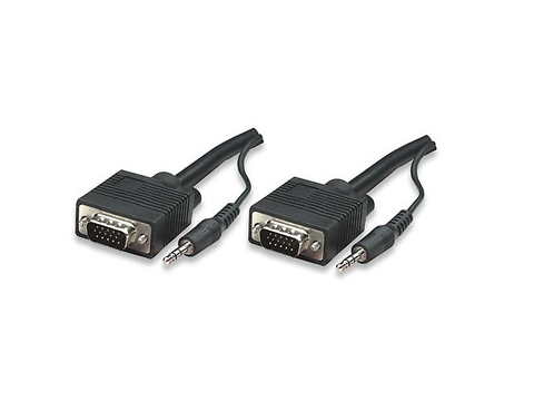 Manhattan 324267 Cable Svga 8mm Hd15 M M 1.8 M Y Aux - ordena-com.myshopify.com